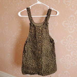 Denim leopard jumper
